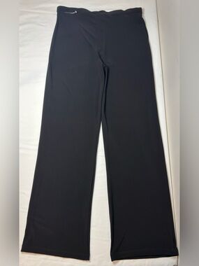 Frank Lyman Black Wide Leg Pants Size 8